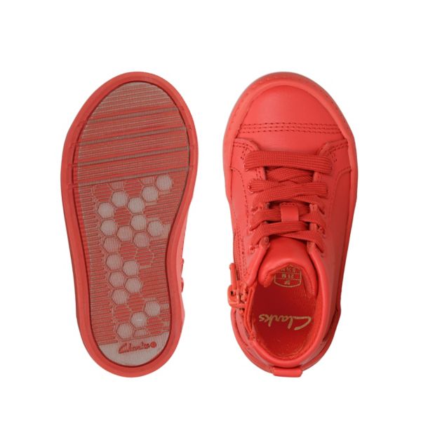 Clarks Girls City Oasis H Toddler Casual Shoes Orange | CA-569147